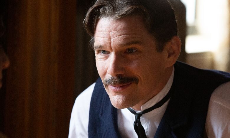 ethan hawke in tesla