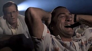 cape fear de niro smoking laughing