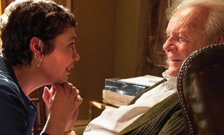 the father olivia colman anthony hopkins