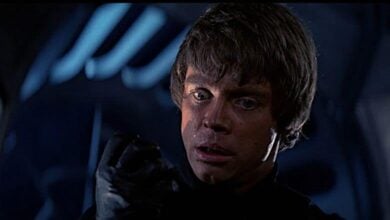 return of the jedi luke skywalker hand