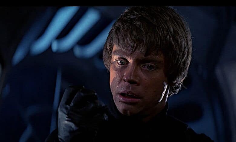 return of the jedi luke skywalker hand