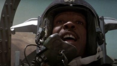 Iron Eagle 1986 review Louis Gossett Jr.