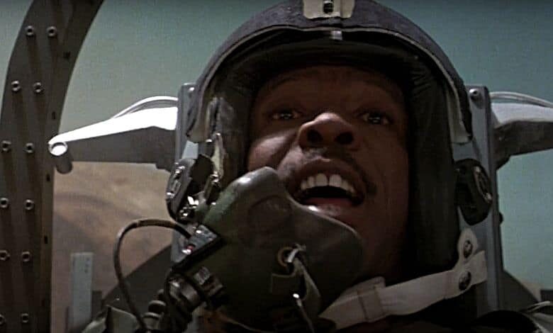 Iron Eagle 1986 review Louis Gossett Jr.