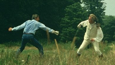sweet liberty blu-ray review alan alda fencing