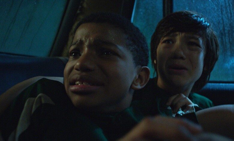 boy behind the door review