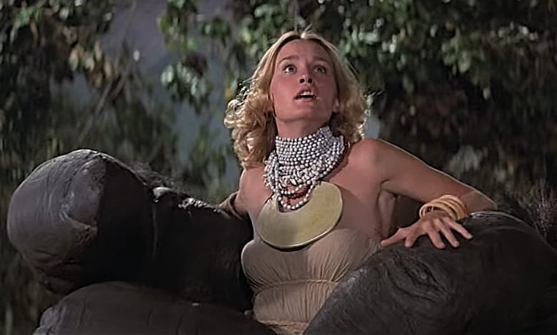 king kong 1976 review Jessica Lange kong finger