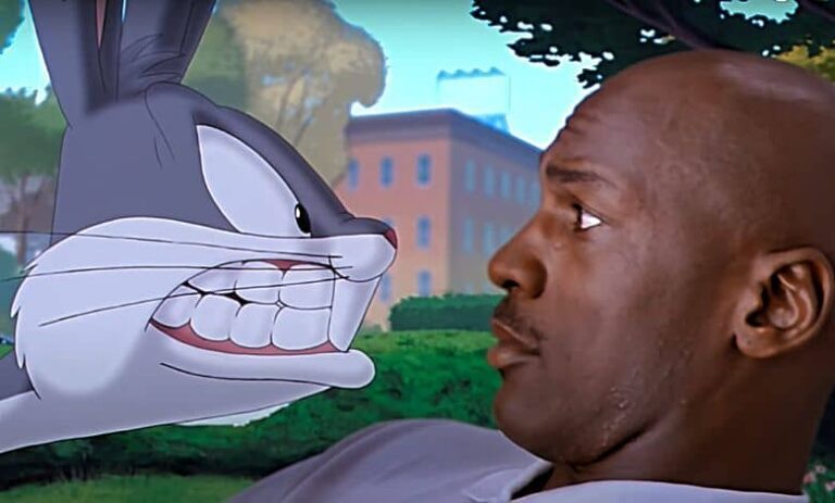 space jam talking michael