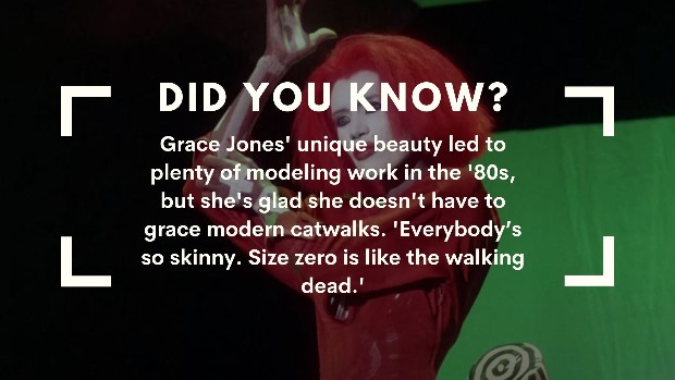 Grace Jones trivia modeling