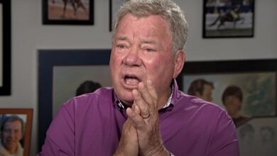 William Shatner George take feud blue origin