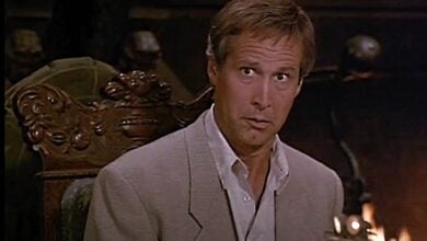 nothing but trouble review Chevy Chase