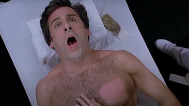 40 year old virgin waxing scene