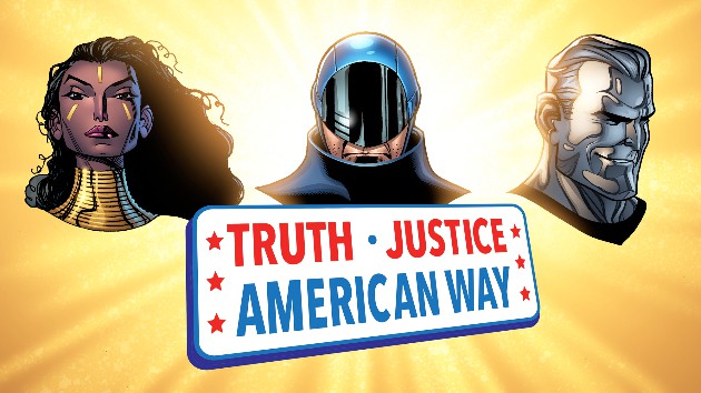 TRUTH-JUSTICE-AMERICAN WAY graphic novel