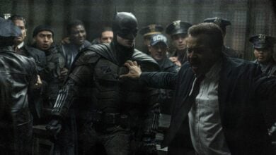 The batman review Pattinson Wright