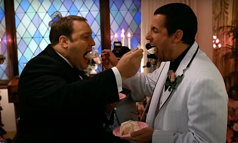 chuck and Larry Kevin James Adam sandler cake