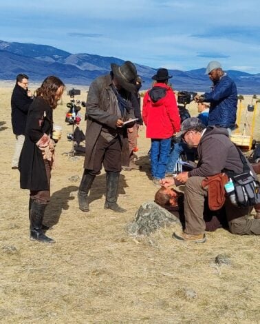 Dawn makeup artist Jeff Terror on the Prairie