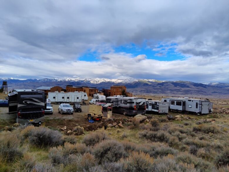 the Montana set of Terror on the Prairie