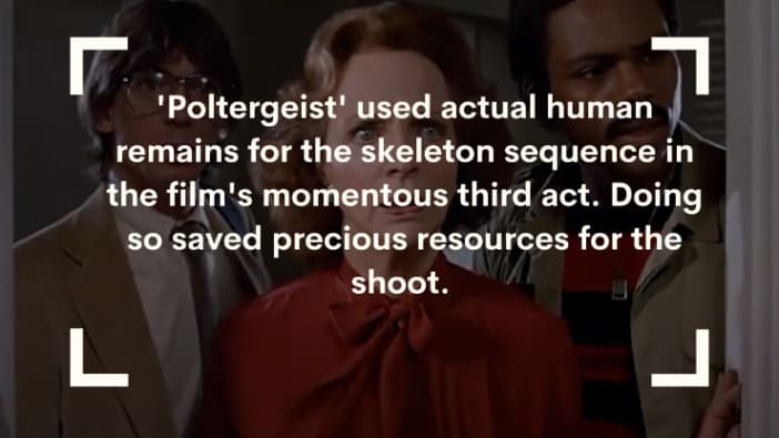 Poltergeist facts real skeletons