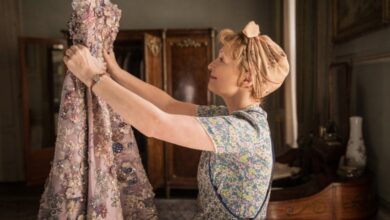 mrs Harris goes to Paris review Lesley Manville