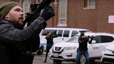 chicago med production set violence