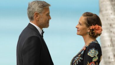 George Clooney ticket to paradise trump talk