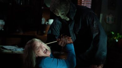 halloween ends review Jamie lee Curtis the shape