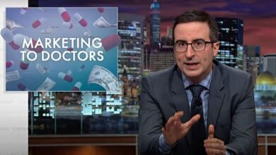 John Oliver big Pharma
