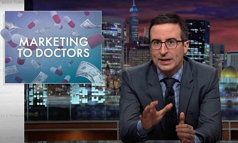 John Oliver big Pharma