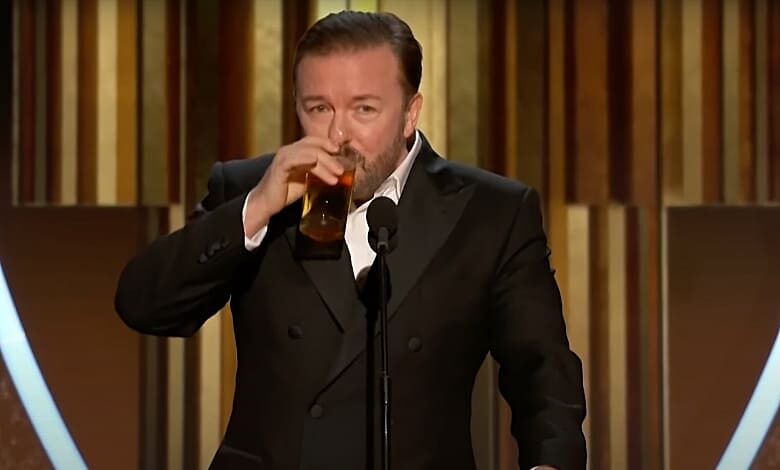 Ricky Gervais golden globes