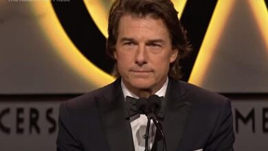 Tom Cruise PGA speech