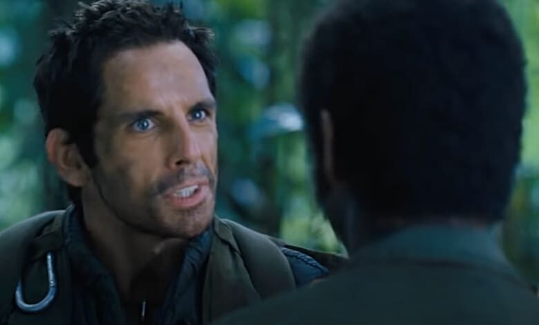 ben stiller tropic thunder na apologies