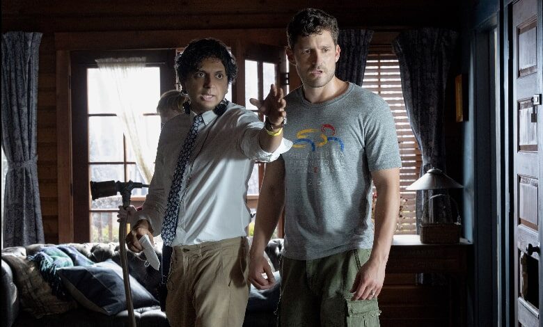 director m. Night Shyamalan Knock at the Cabin set