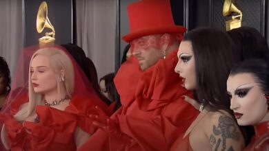 sam smith satanic grammy performance
