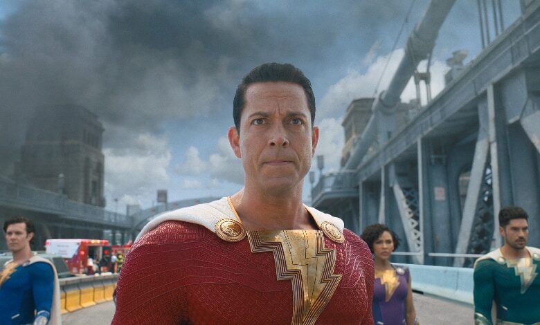 shazam fury of the gods review Zachary Levi bridge