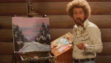 paint review Owen Wilson canvas