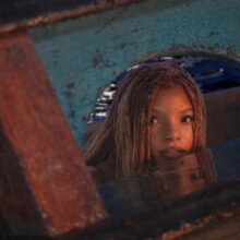 little mermaid review Halle Bailey water