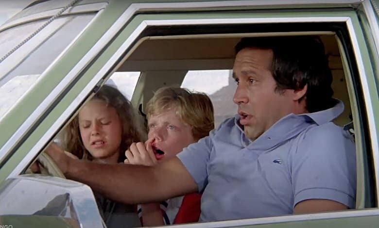 National Lampoon Vacation Chevy Chase road trip
