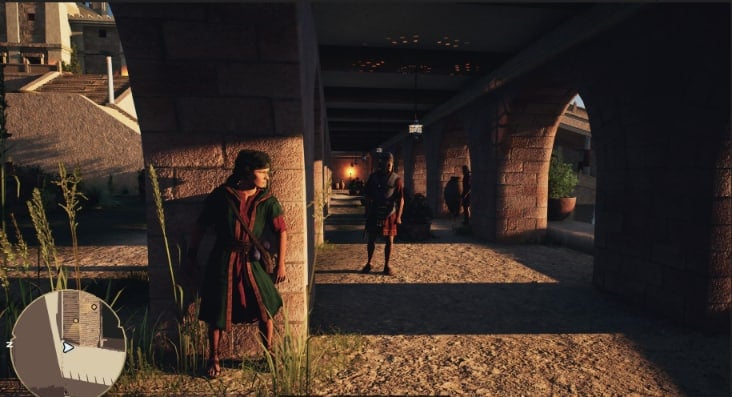 screen shot of gate zero game