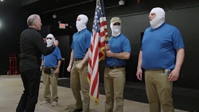 Patriot Front spoof Free the People