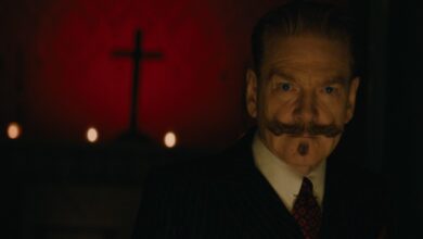 Haunting in Venice review Branagh cross