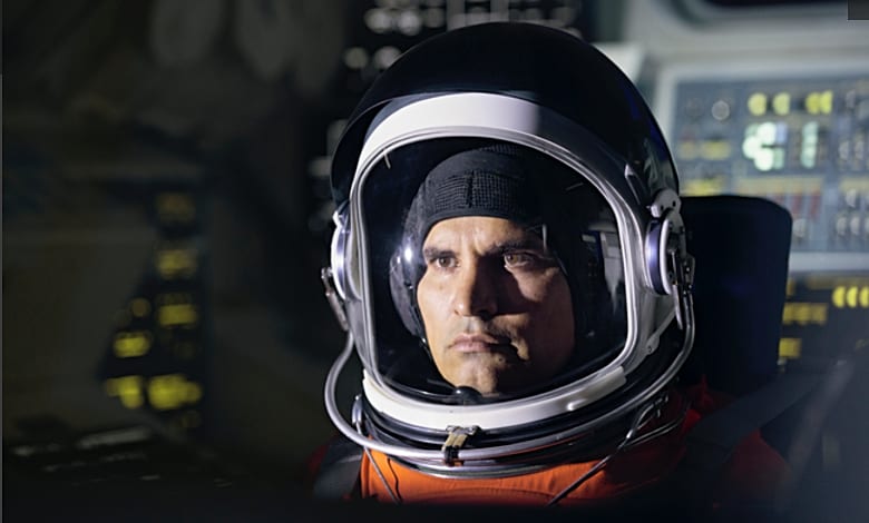 million miles away review Michael Pena space suit