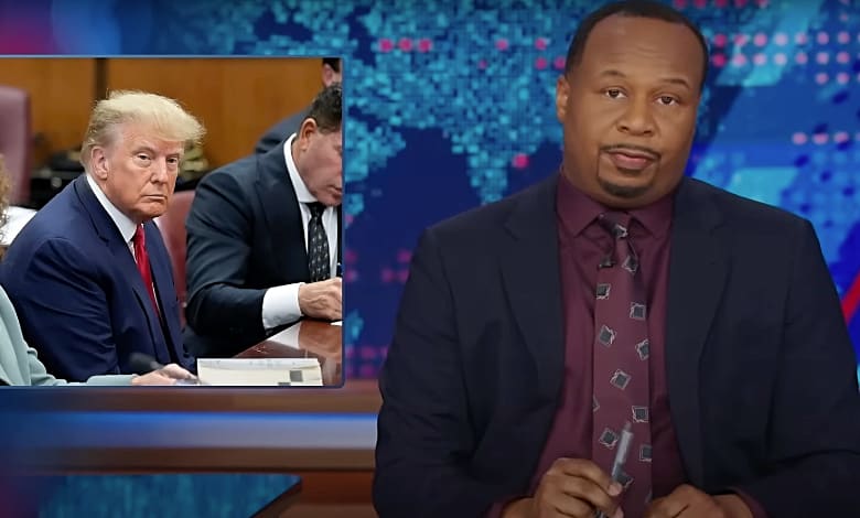 Roy Wood jr. Daily Show marines