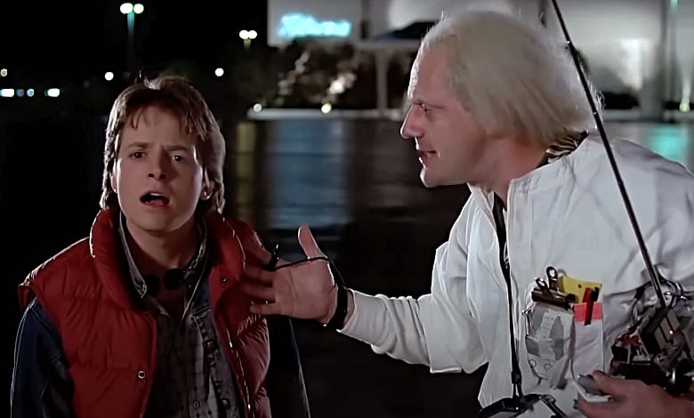 Back to the Future Michael J. Fox Christopher Lloyd top movie list of 1985