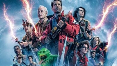 Ghostbusters Frozen Empire review movie poster