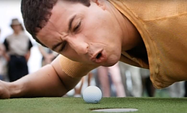 Happy Gilmore Adam Sandler hole