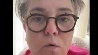 Rosie O'Donnell Trump ear conspiracy TikTok