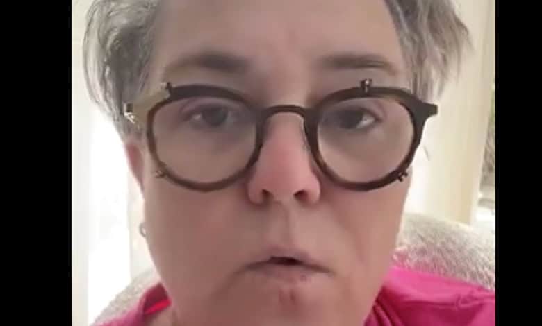 Rosie O'Donnell Trump ear conspiracy TikTok
