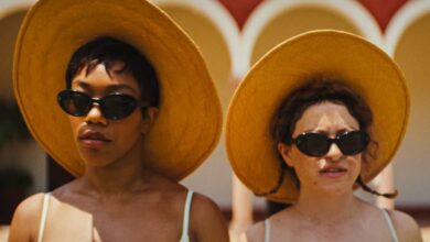 blink-twice-review Naomie Ackie Alia Shawkat