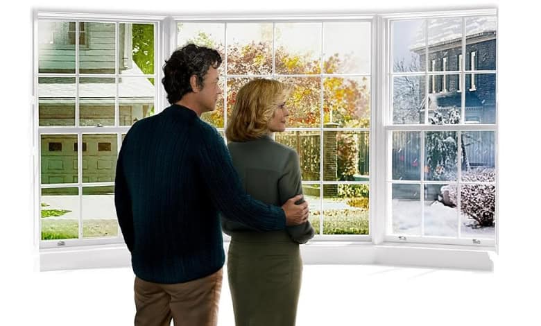 Here movie review Tom Hanks Robin Wright-