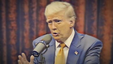 Joe Rogan Trump interview free speech