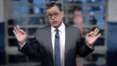Stephen Colbert Biden age-
